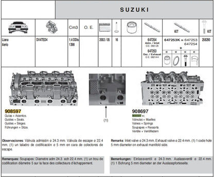 DV6 DV4TED TDCI 1.6